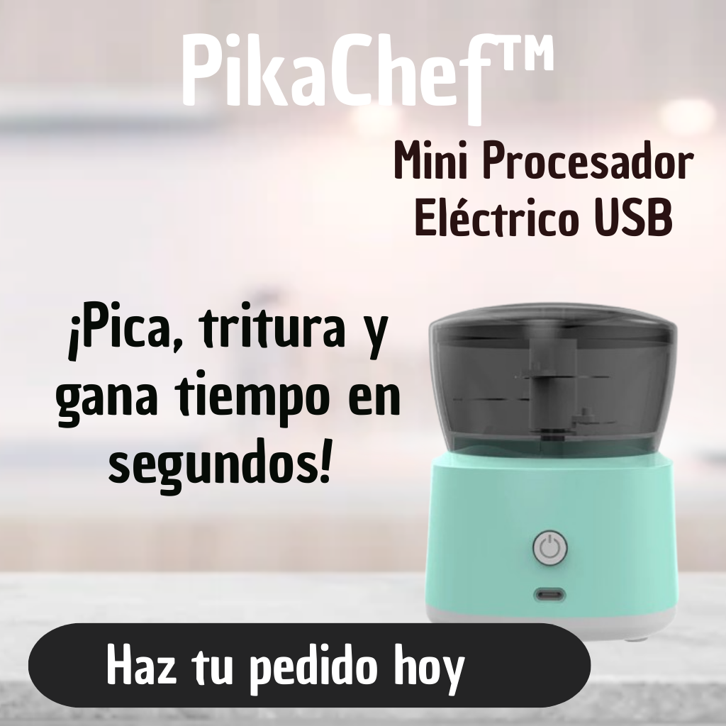 PikaChef™ – Mini Procesador Eléctrico USB