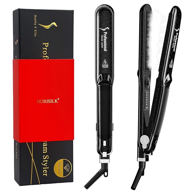 Alisa tu cabello como una profesional – sin frizz, sin daño, con tecnología de vapor STYL