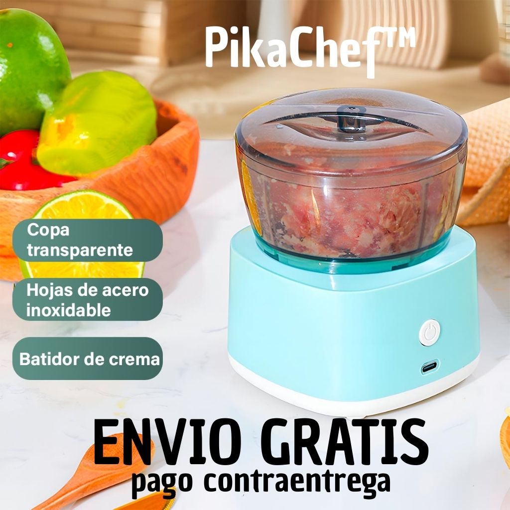 PikaChef™ – Mini Procesador Eléctrico USB