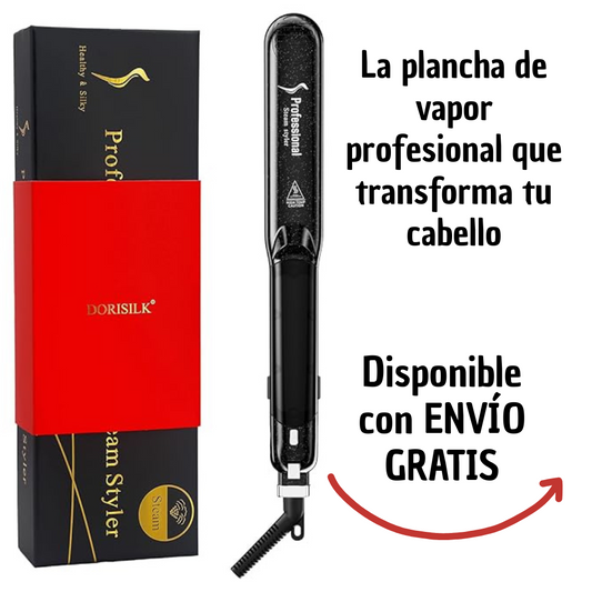 Alisa tu cabello como una profesional – sin frizz, sin daño, con tecnología de vapor STYL
